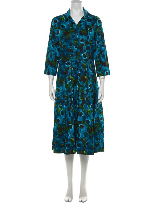 Samantha Sung Printed Long Dress