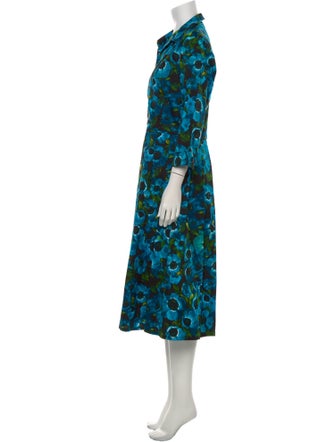 Samantha Sung Printed Long Dress