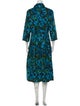 Samantha Sung Printed Long Dress
