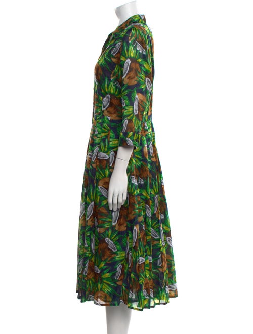 Samantha Sung Printed Knee-Length Dress