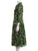 Samantha Sung Printed Knee-Length Dress