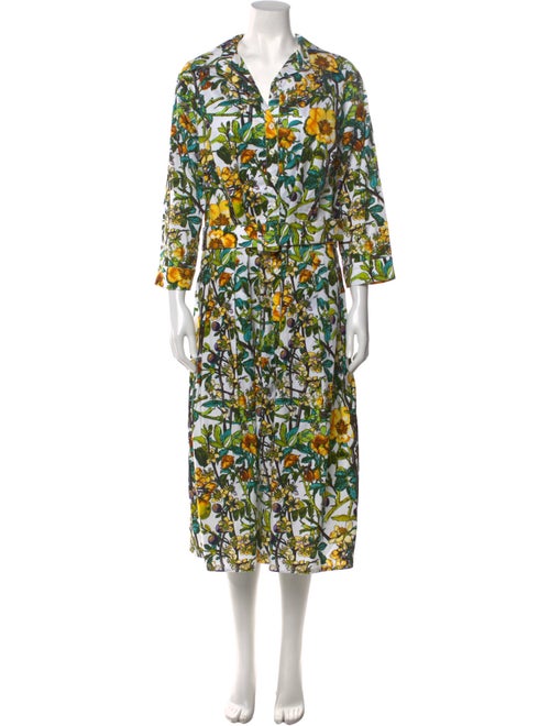 Samantha Sung Printed Long Dress