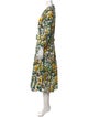 Samantha Sung Printed Long Dress