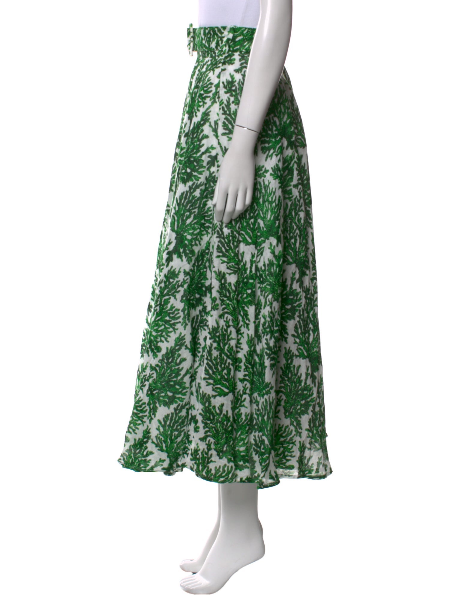 Samantha Sung Printed Midi Length Skirt