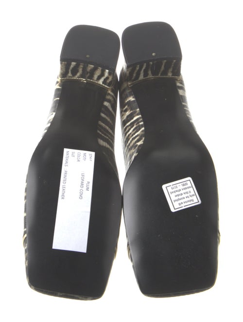 Samantha Sung Embossed Leather Printed Pumps