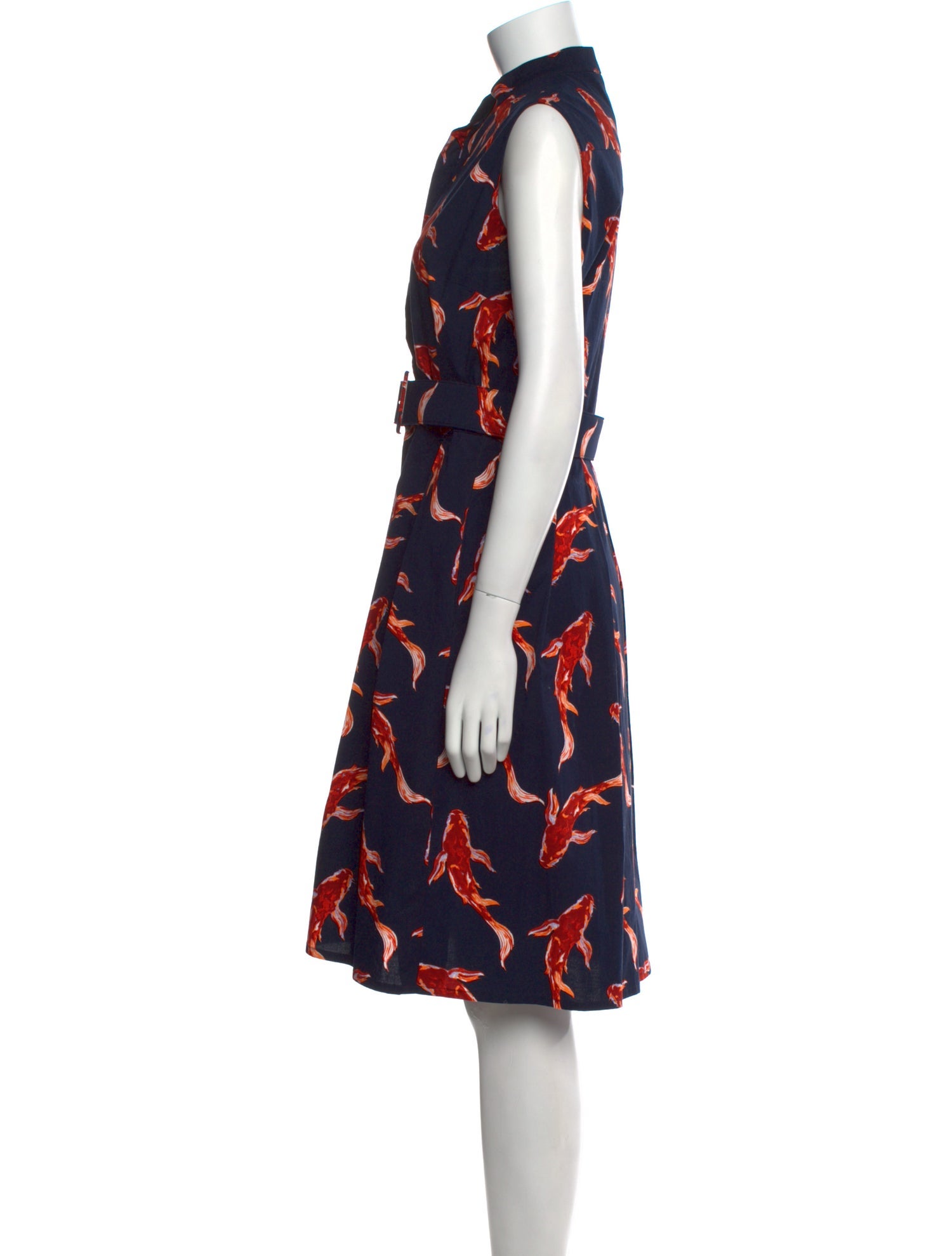 Samantha Sung Printed Knee-Length Dress