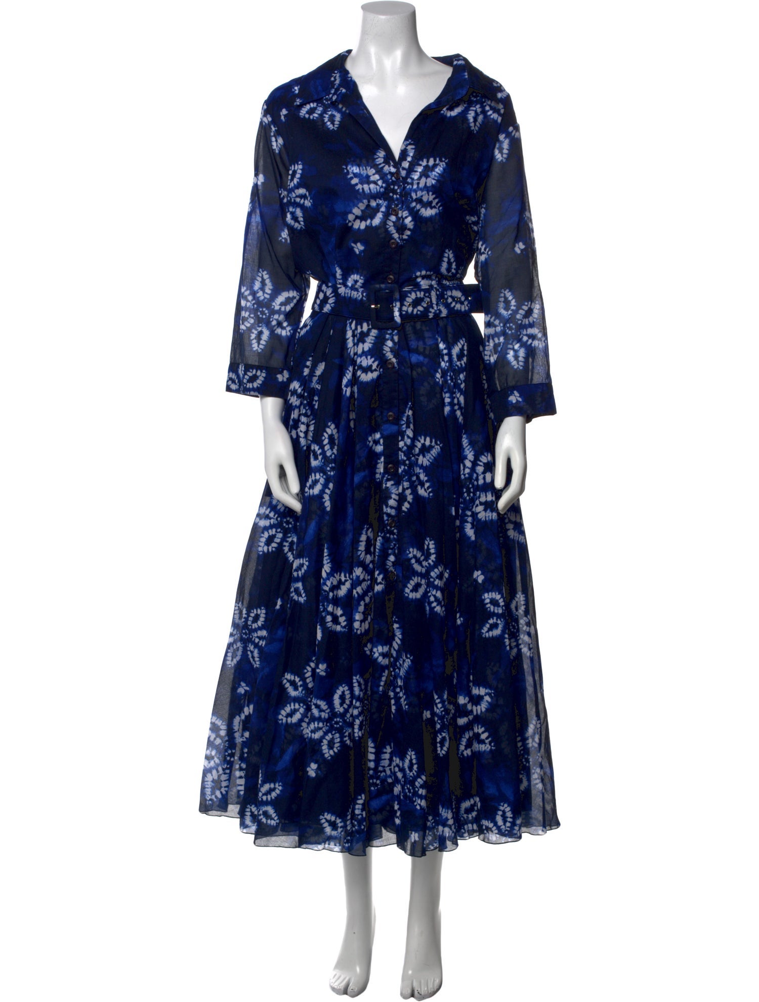 Samantha Sung Floral Print Long Dress