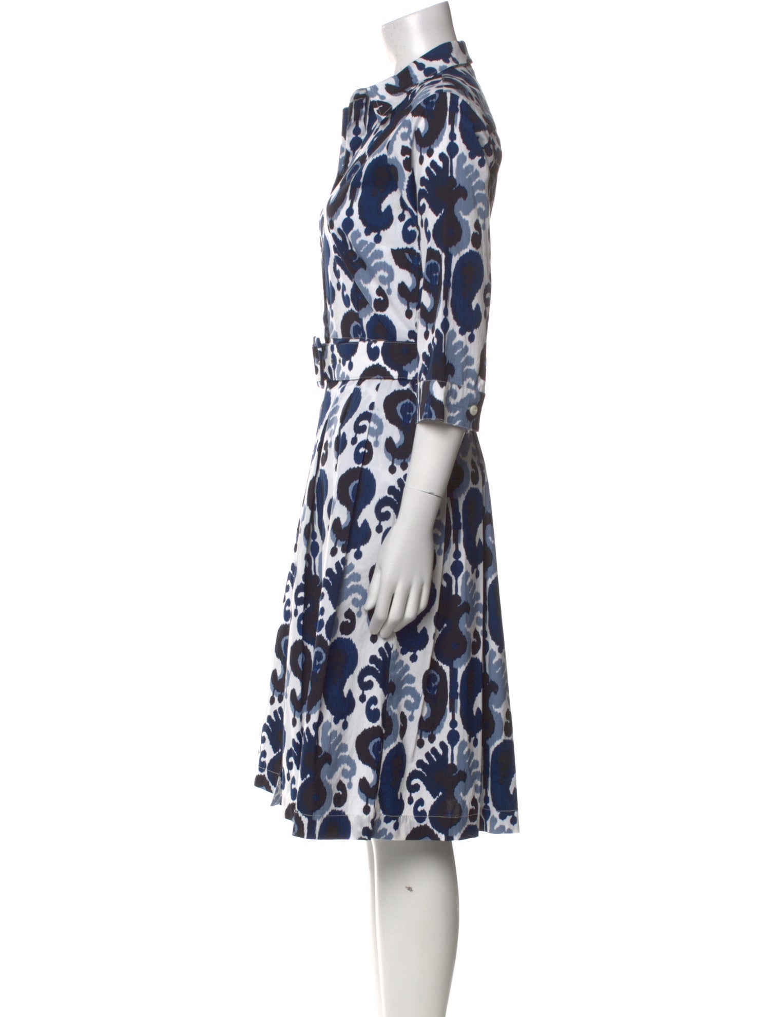 Samantha Sung Printed Midi Length Dress