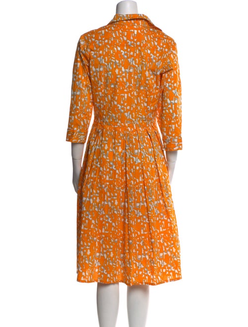 Samantha Sung Printed Midi Length Dress