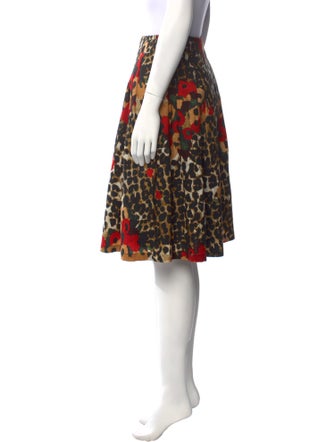 Samantha Sung Wool Knee-Length Skirt