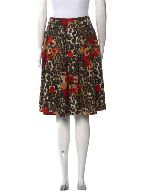 Samantha Sung Wool Knee-Length Skirt