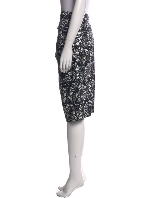 Samantha Sung Lace Pattern Knee-Length Skirt