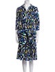 Samantha Sung Printed Midi Length Dress