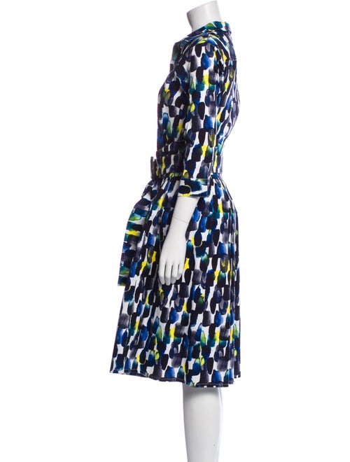 Samantha Sung Printed Midi Length Dress