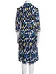 Samantha Sung Printed Midi Length Dress