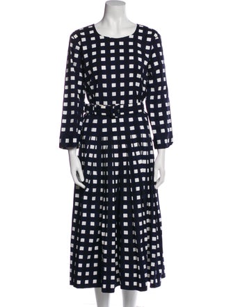 Samantha Sung Printed Long Dress