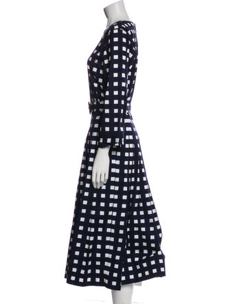 Samantha Sung Printed Long Dress