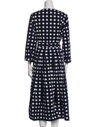 Samantha Sung Printed Long Dress