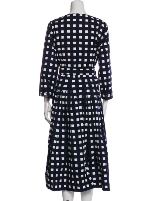 Samantha Sung Printed Long Dress