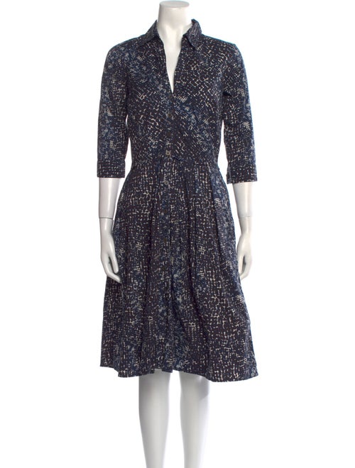 Samantha Sung Printed Midi Length Dress