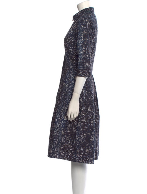 Samantha Sung Printed Midi Length Dress