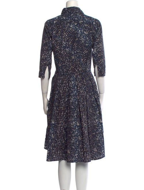 Samantha Sung Printed Midi Length Dress