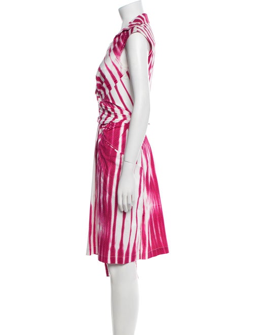 Samantha Sung Printed Knee-Length Dress