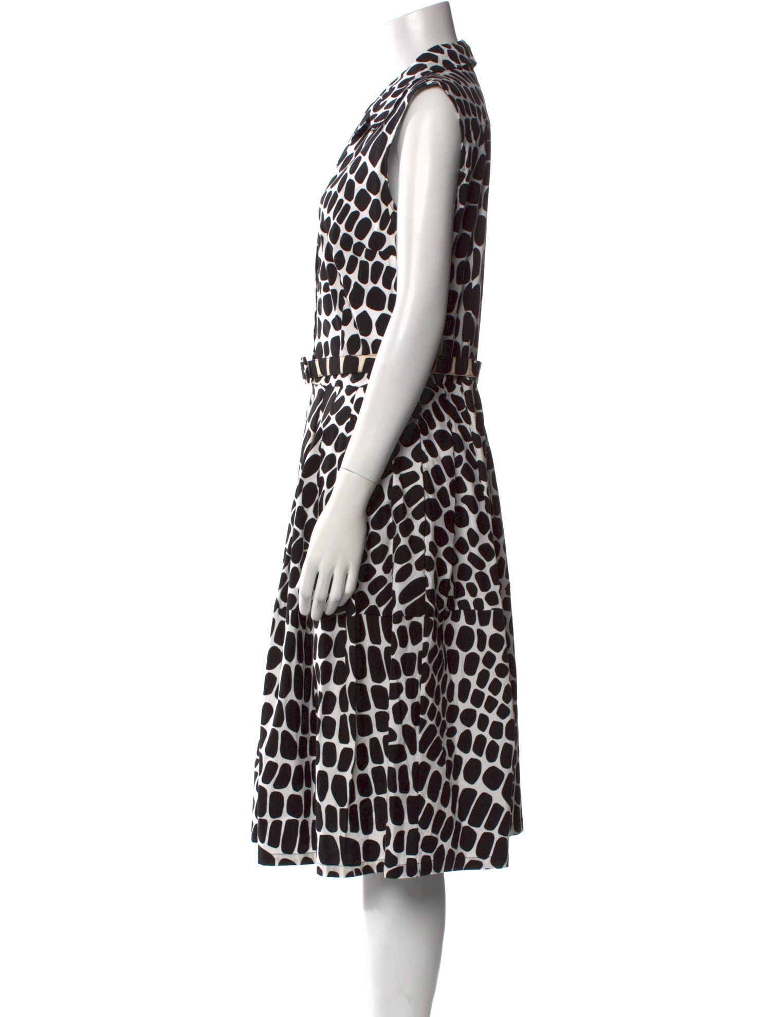 Samantha Sung Printed Midi Length Dress