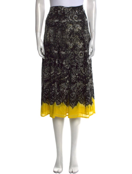 Samantha Sung Printed Midi Length Skirt