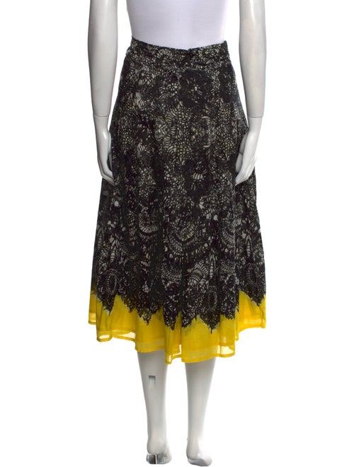 Samantha Sung Printed Midi Length Skirt