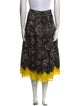 Samantha Sung Printed Midi Length Skirt