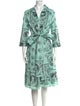 Samantha Sung Paisley Print Midi Length Dress