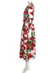 Samantha Sung Floral Print Long Dress