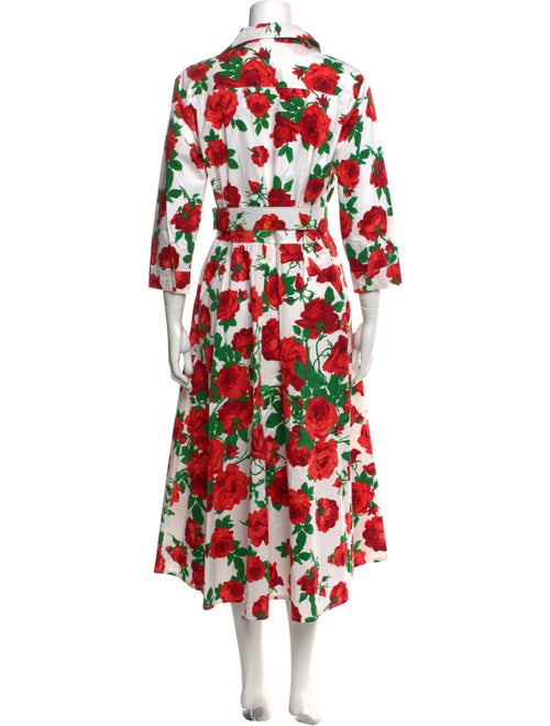 Samantha Sung Floral Print Long Dress