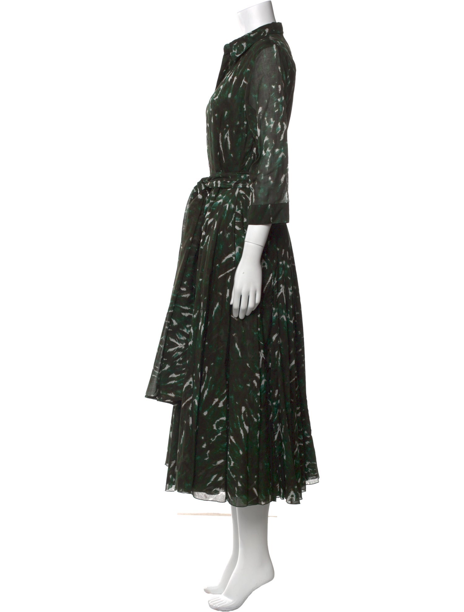 Samantha Sung Printed Long Dress