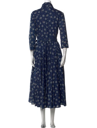 Samantha Sung Floral Print Long Dress