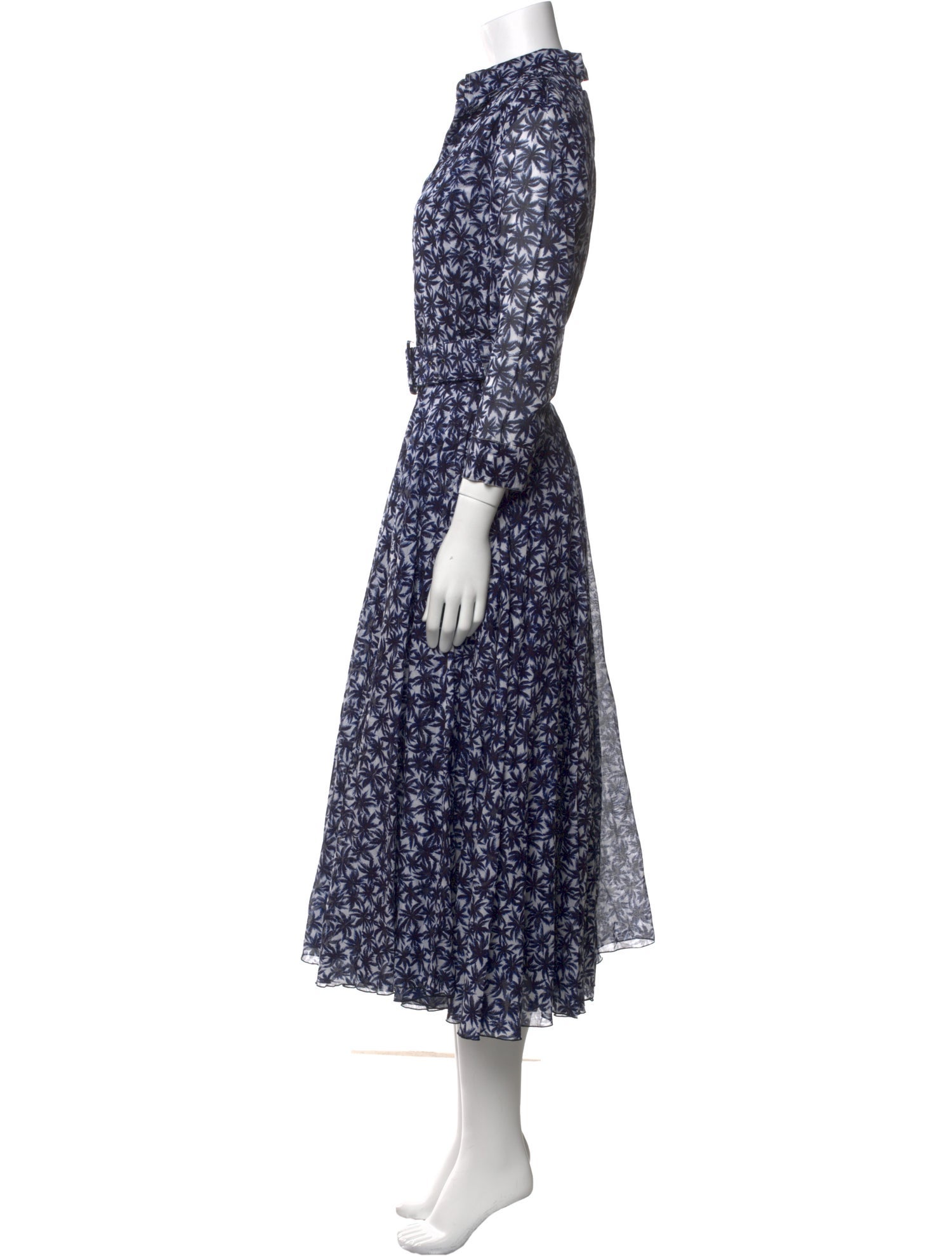 Samantha Sung Floral Print Long Dress w/ Tags