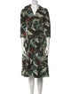 Samantha Sung Floral Print Knee-Length Dress