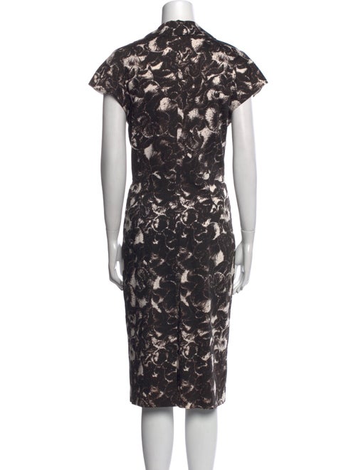 Samantha Sung Printed Midi Length Dress
