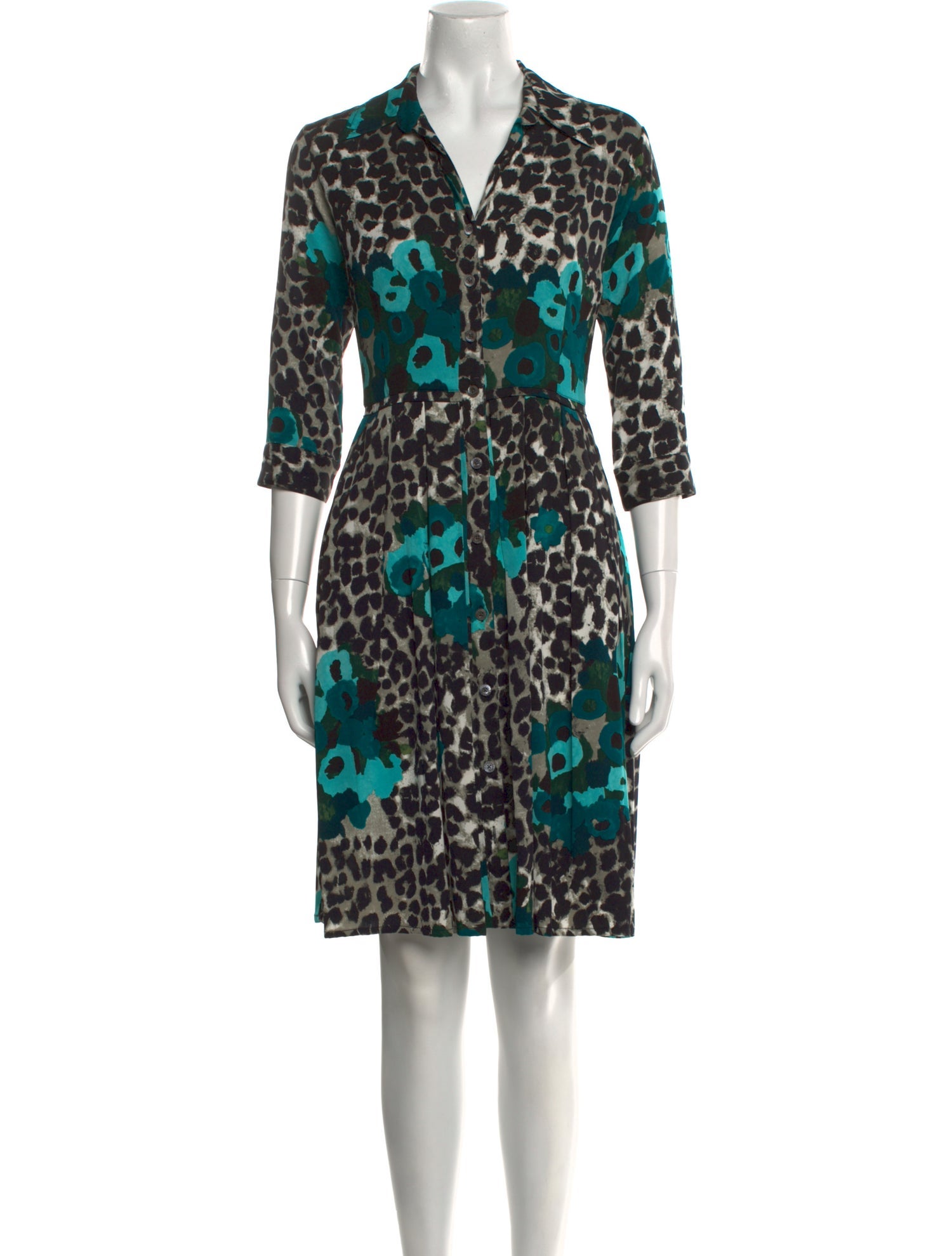 Samantha Sung Silk Mini Dress