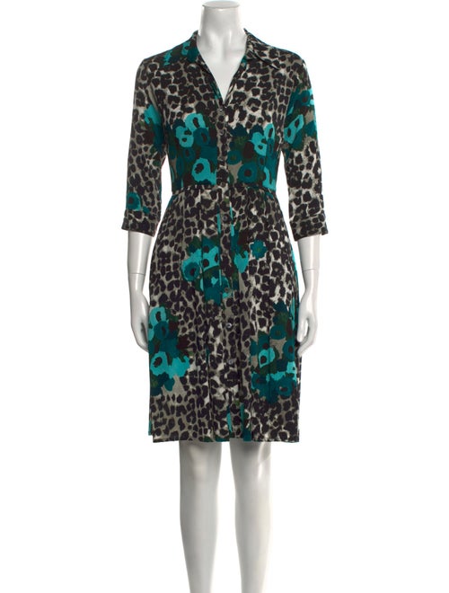 Samantha Sung Silk Mini Dress