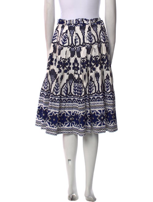 Samantha Sung Printed Knee-Length Skirt