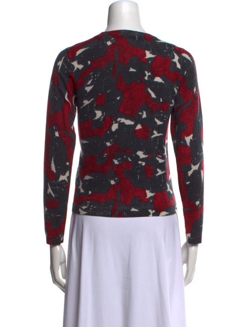 Samantha Sung Cashmere Printed Sweater