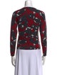 Samantha Sung Cashmere Printed Sweater