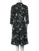 Samantha Sung Printed Midi Length Dress