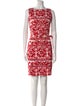 Samantha Sung Printed Mini Dress