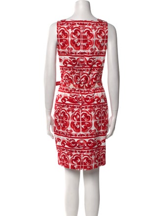 Samantha Sung Printed Mini Dress