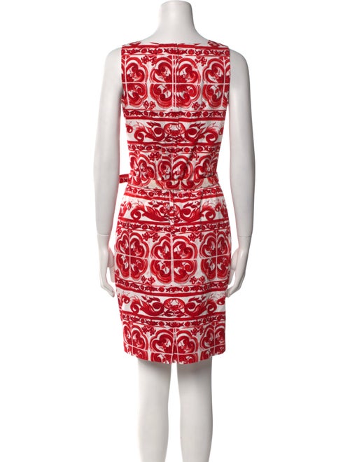 Samantha Sung Printed Mini Dress