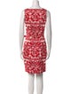 Samantha Sung Printed Mini Dress