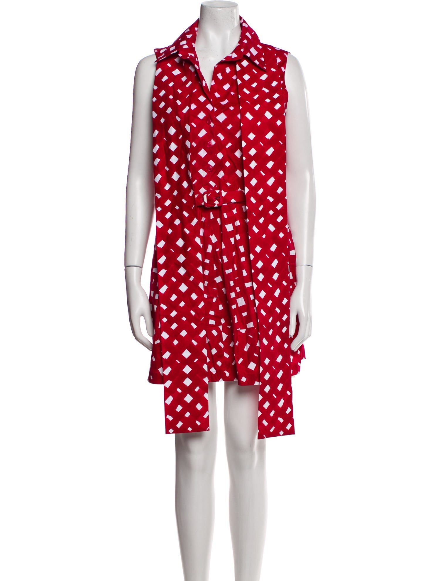 Samantha Sung Printed Mini Dress